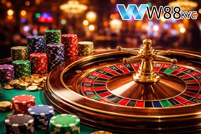 Hướng dẫn các bước đặt cược Roulette W88 an toàn